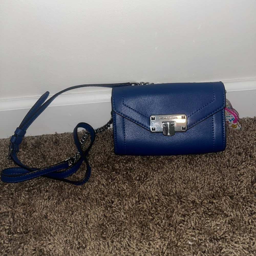 Michael Kors Blue Crossbody Bag
